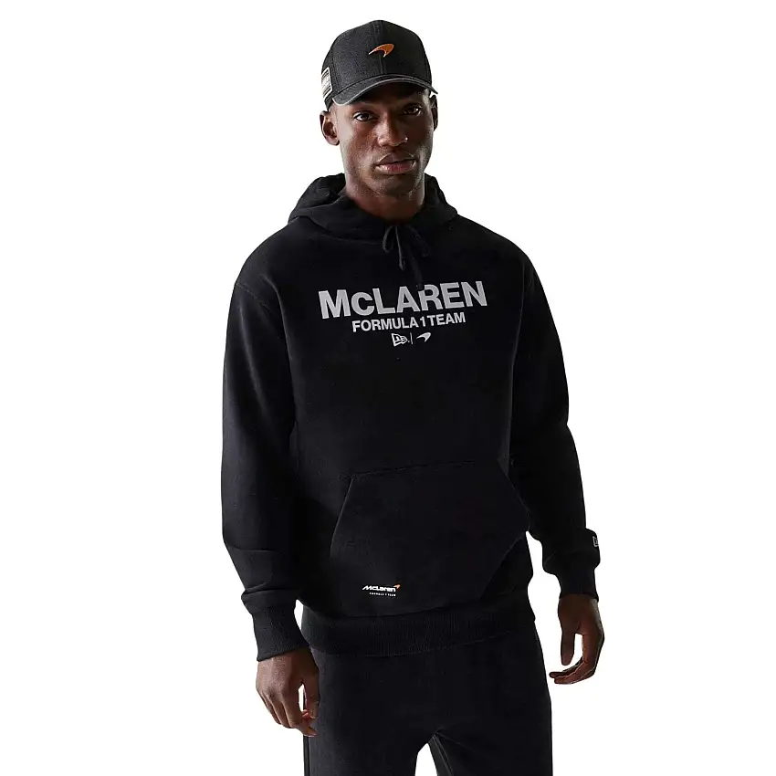 Felpa con cappuccio oversize McLaren Racing Wordmark