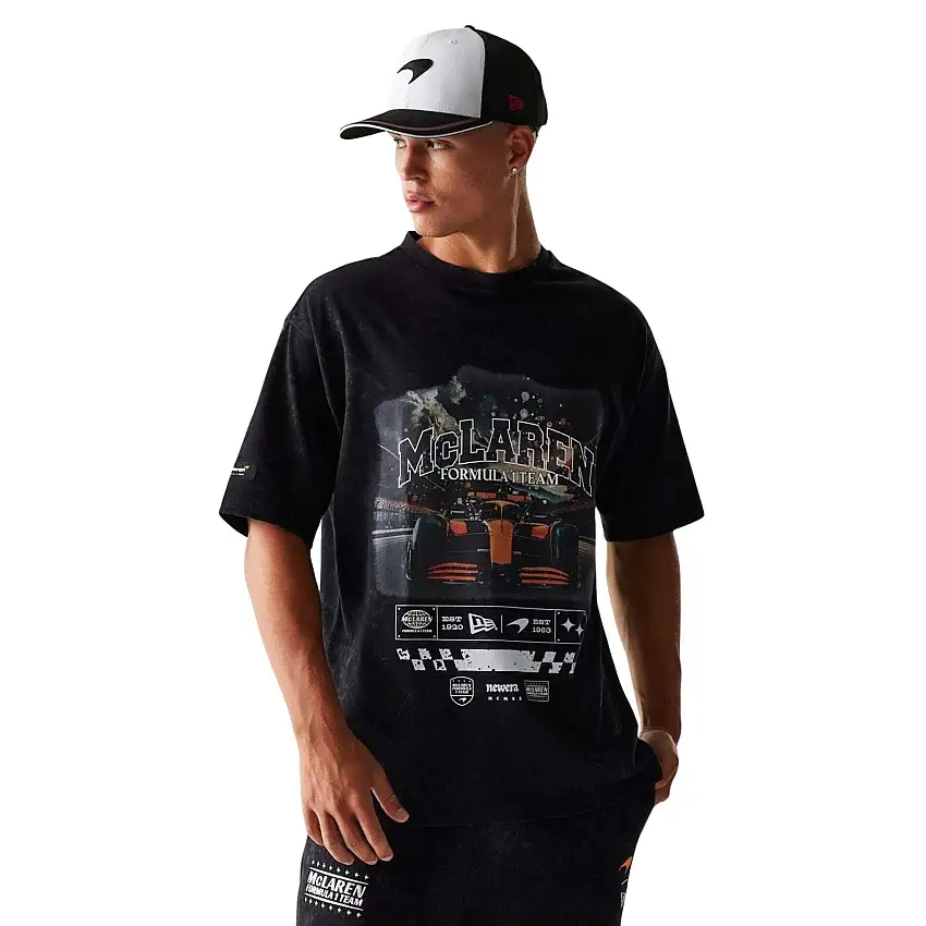 T-shirt Oversize McLaren Racing Washed Graphic