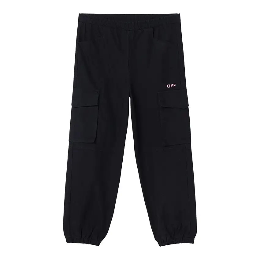 Pantaloni cargo da jogging per ragazza Off White