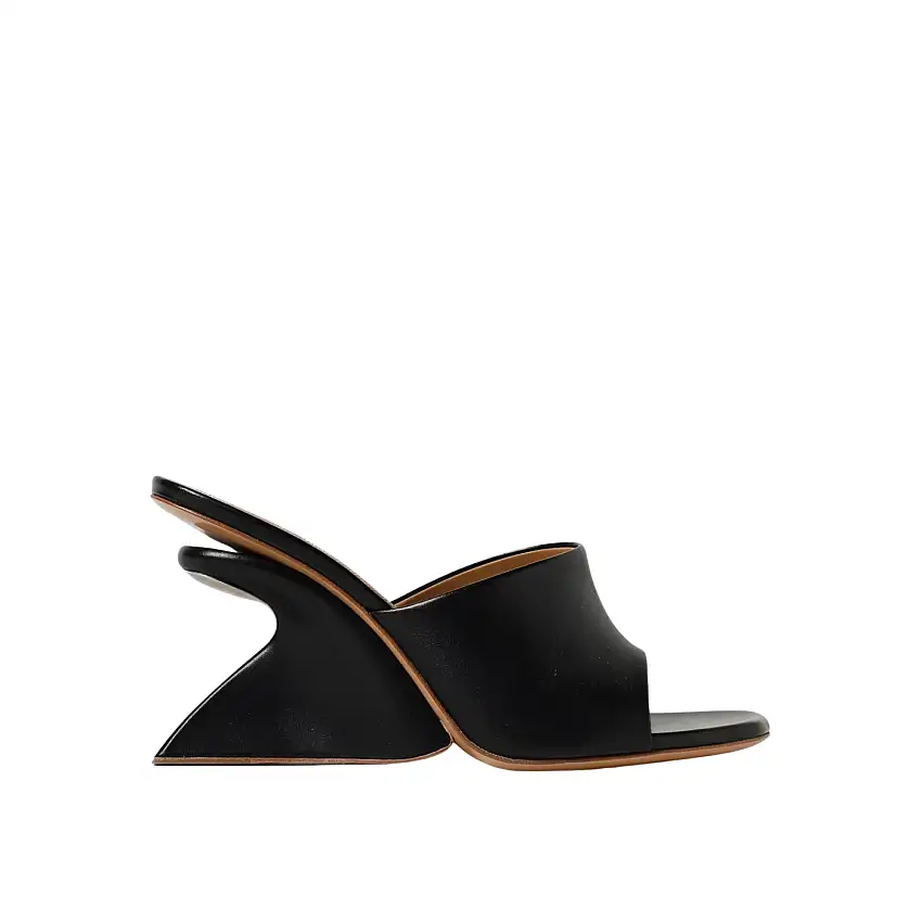 Ciabattine con tacco da donna Off White