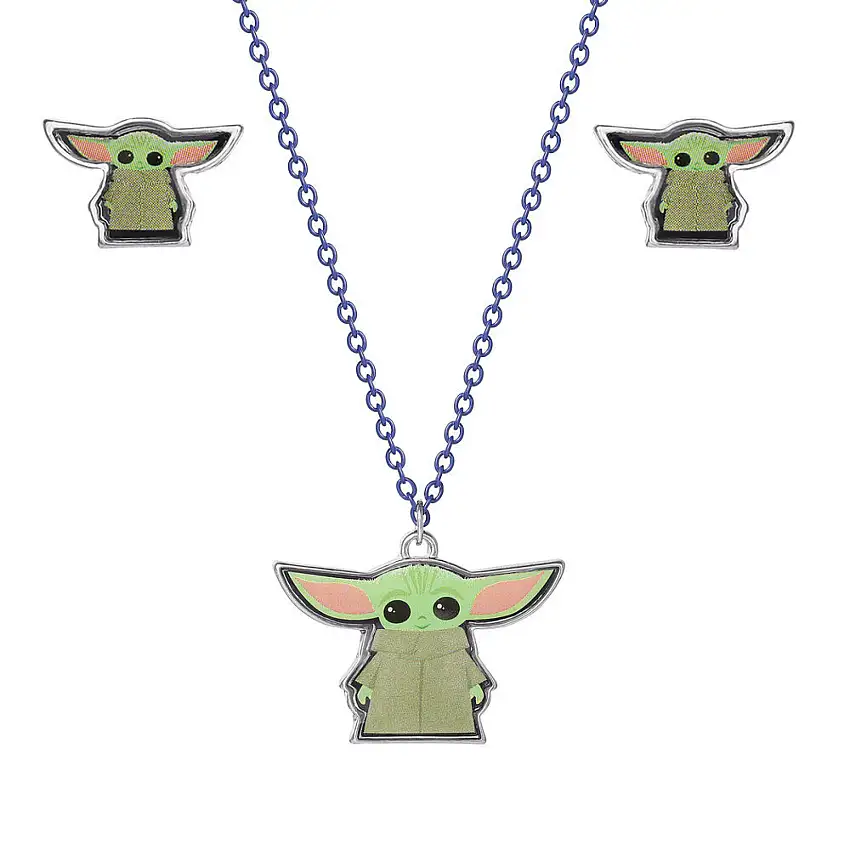 Collana e orecchini Peers Hardy Star Wars Baby Yoda