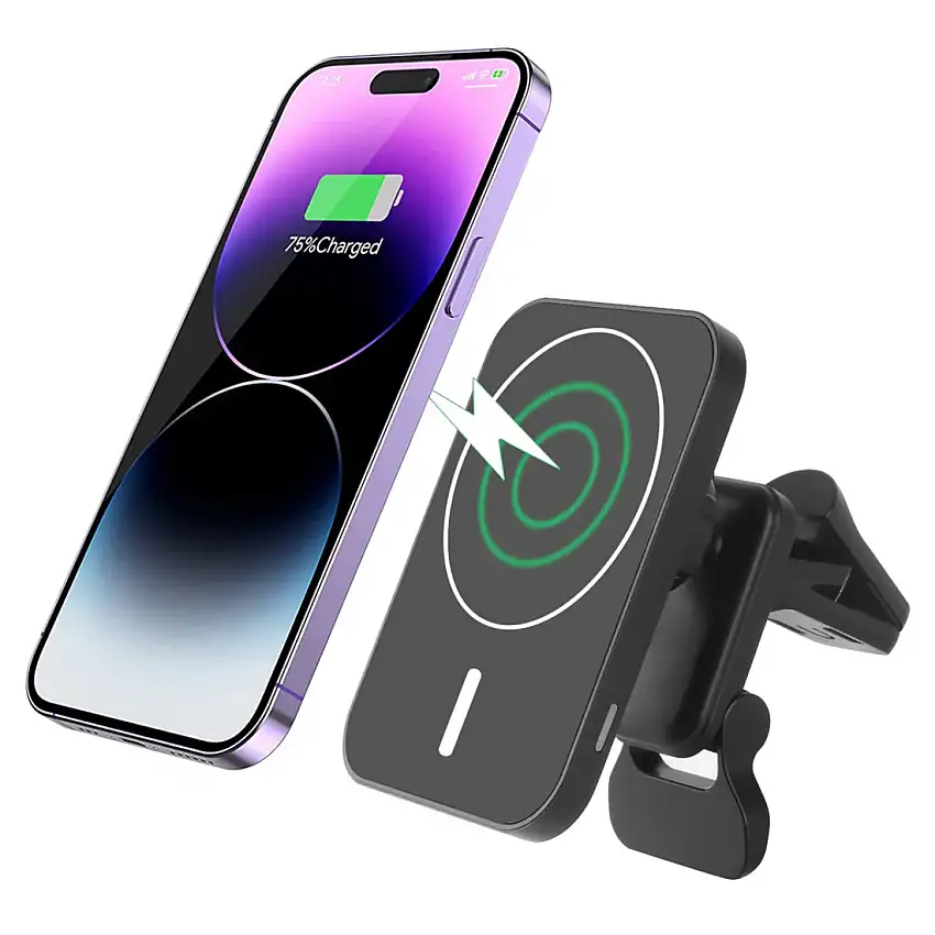 Supporto e caricabatterie per auto Platyne Magsaf