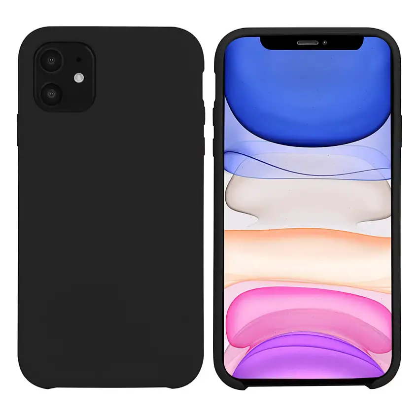 Custodia rigida in silicone per smartphone Platyne Iphone 11