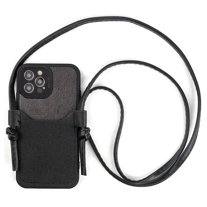 Custodia in pelle per telefono Platyne iPhone 12 Pro