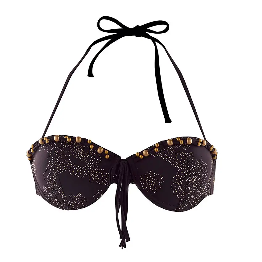 Top bikini balconette donna Brigitte Bardot Festive