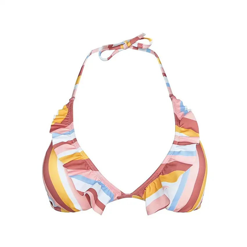 Top costume da bagno a triangolo da donna Brigitte Bardot Sorbet