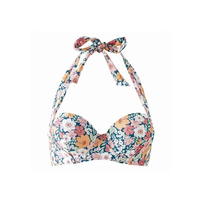 Top bikini balconette donna Brigitte Bardot Sixties