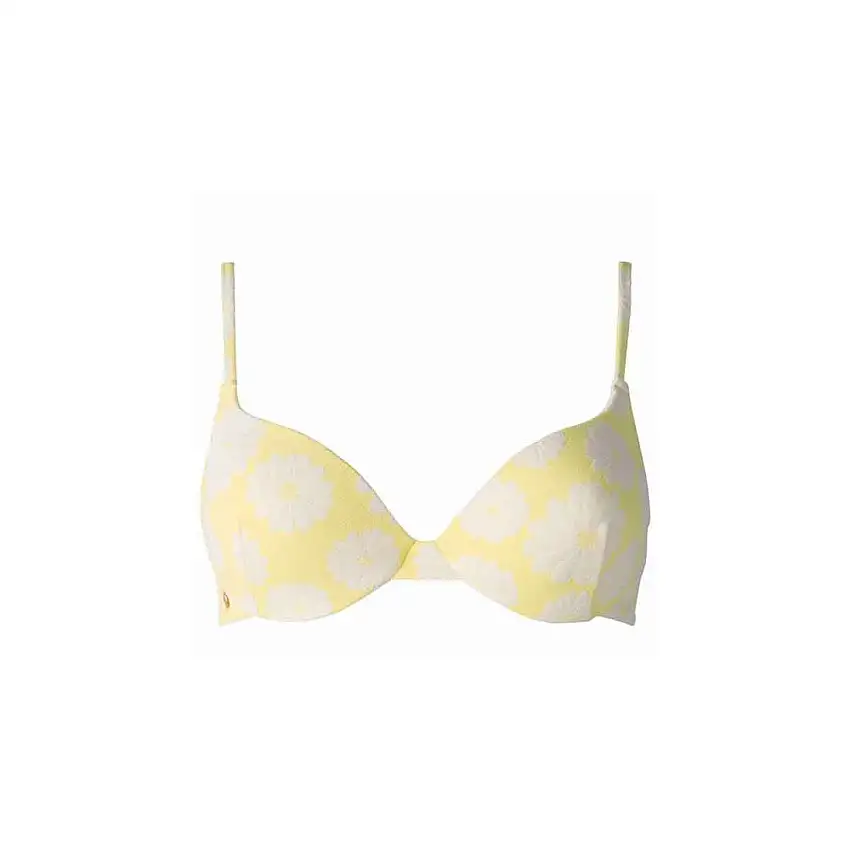 Reggiseno da bagno donna con coppe push-up Brigitte Bardot Limoncello