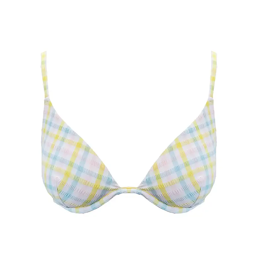 Top bikini triangolo imbottito donna Brigitte Bardot Maquis