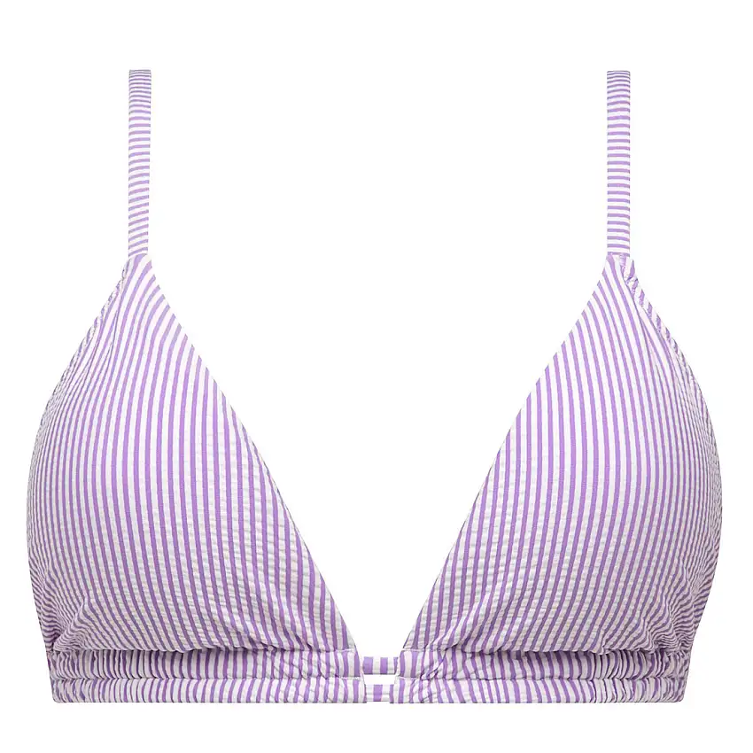 Top costume da bagno a triangolo da donna Brigitte Bardot Marinado