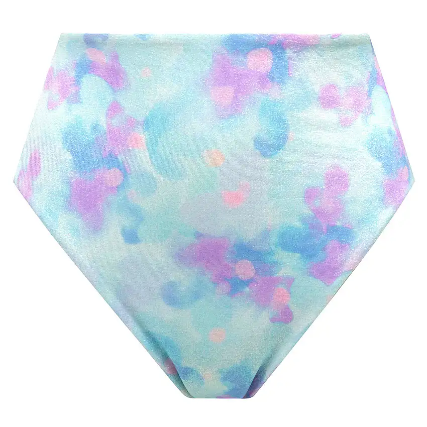 Slip costume a vita alta da donna Brigitte Bardot Brise