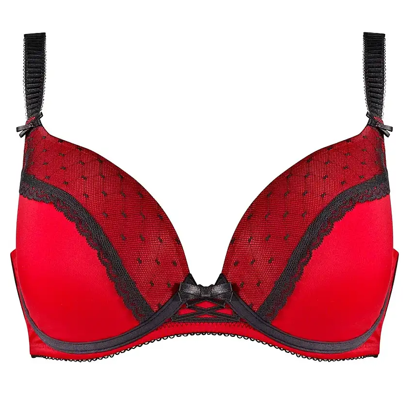 Reggiseno ampliforme con coppe modellate donna Pomm'Poire Tania