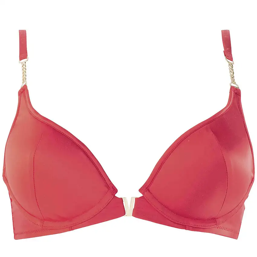 Reggiseno ampliforme con coppe sagomate in satiné donna Morgan Ava