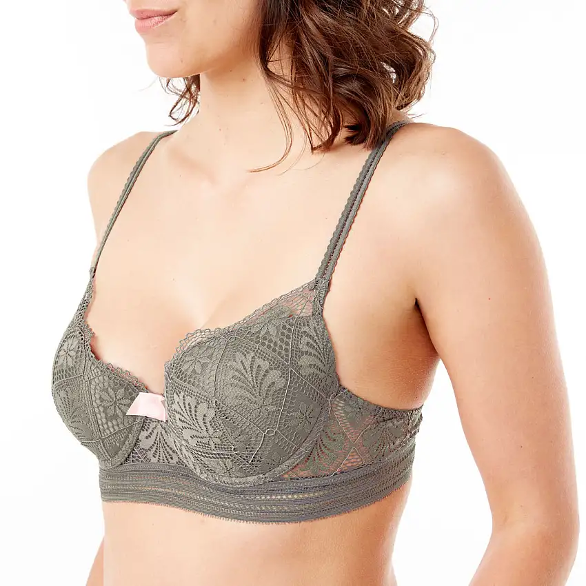 Reggiseno ampliforme con coppe modellate donna Pomm'Poire Love Power
