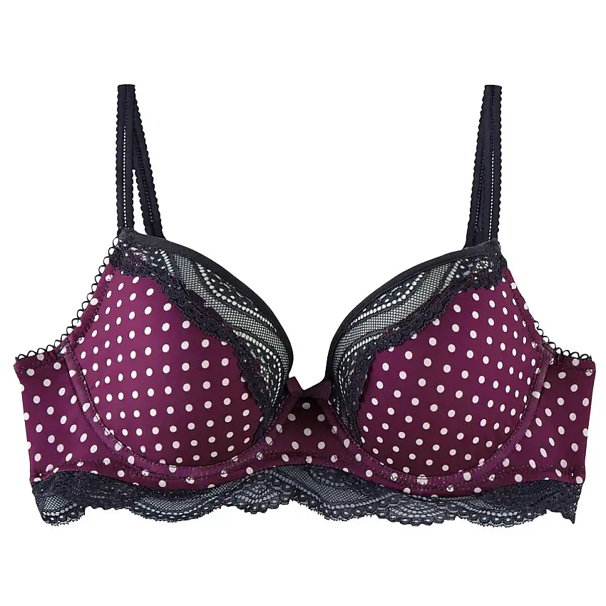 Reggiseno ampliforme con coppe modellate donna Pomm'Poire Dali