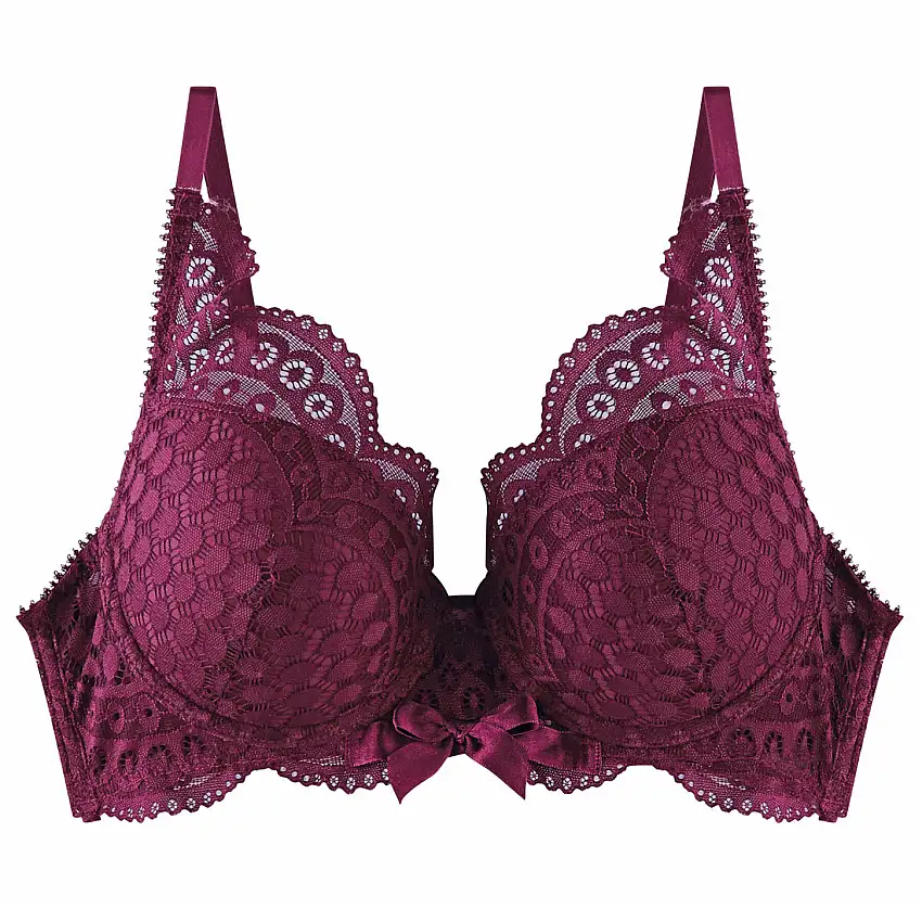 Reggiseno ampliforme con coppe modellate donna Pomm'Poire Valentine