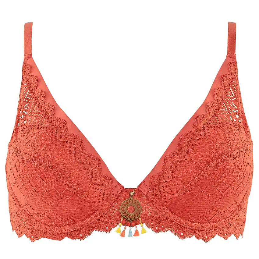 Reggiseno ampliforme con coppe modellate donna Pomm'Poire Aloha