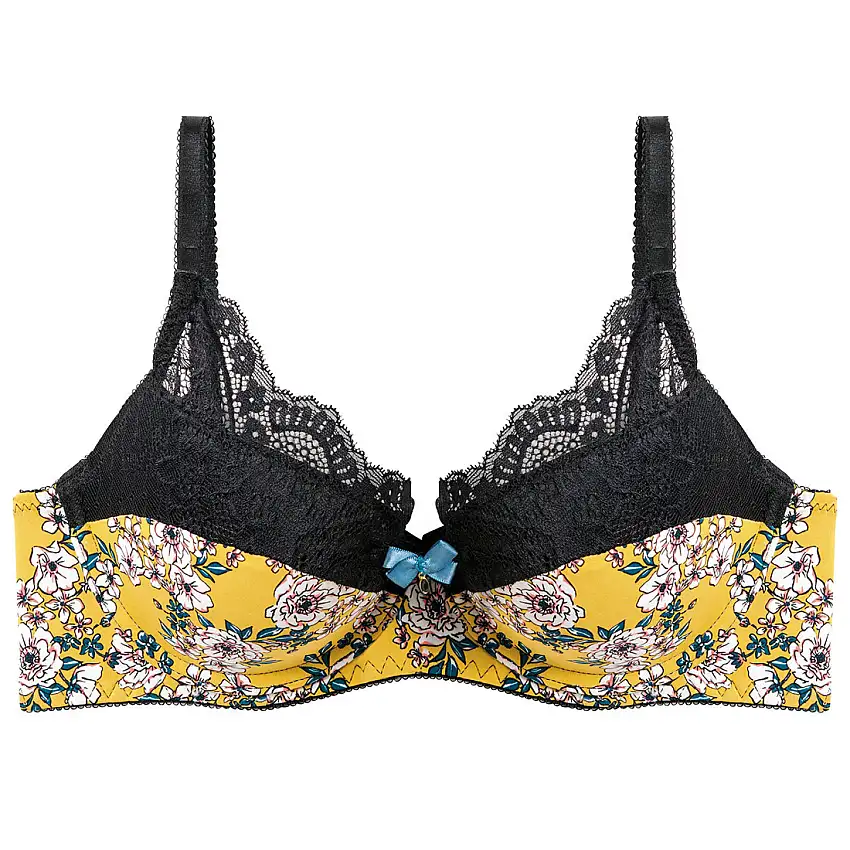 Reggiseno ampliforme con coppe modellate donna Pomm'Poire Evita