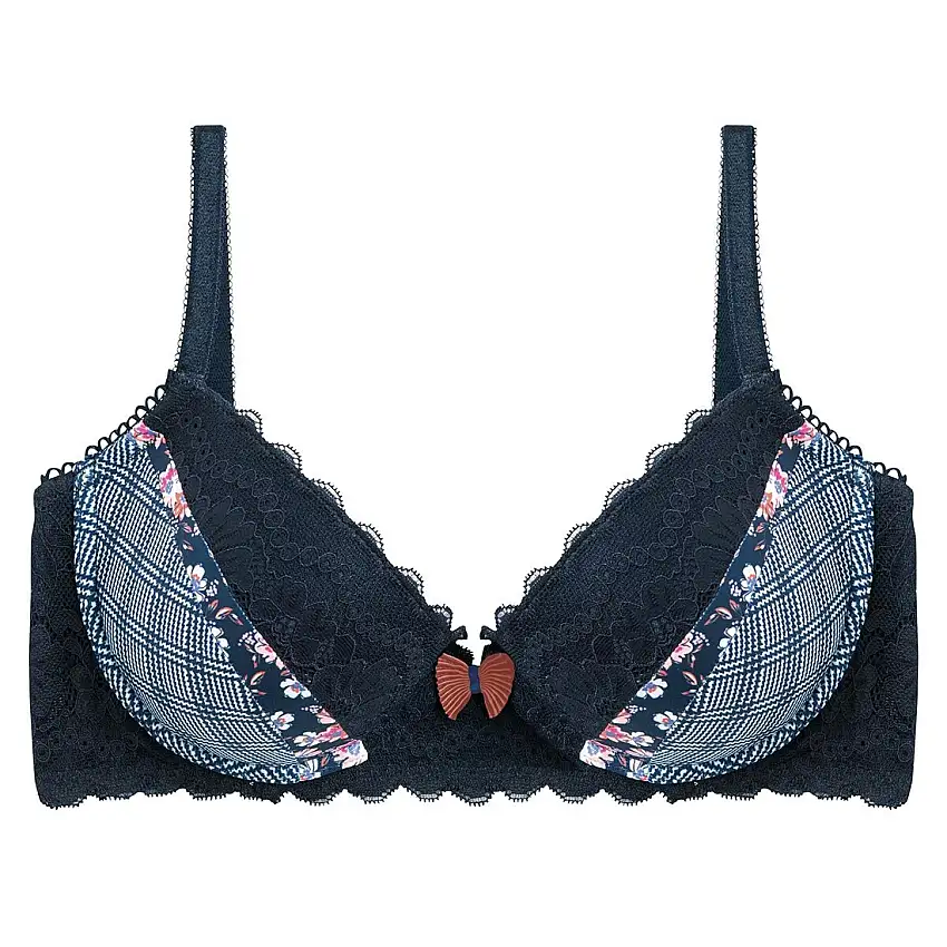 Reggiseno ampliforme con coppe modellate donna Pomm'Poire Débutante