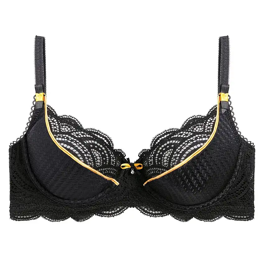 Reggiseno a canestro da donna Pomm'Poire Couleur Café