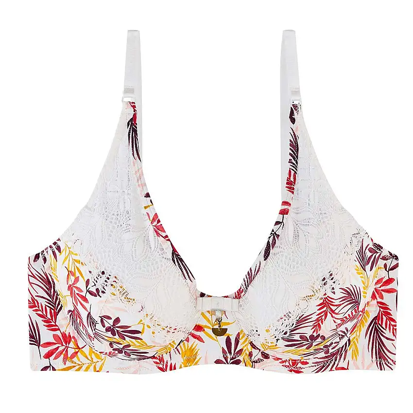 Reggiseno ampliforme con coppe modellate donna Pomm'Poire Pile ou face