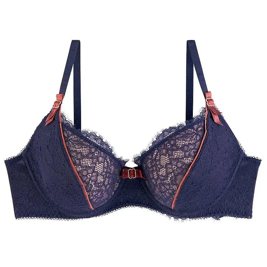 Reggiseno ampliforme con coppe modellate donna Pomm'Poire Cuba Libre
