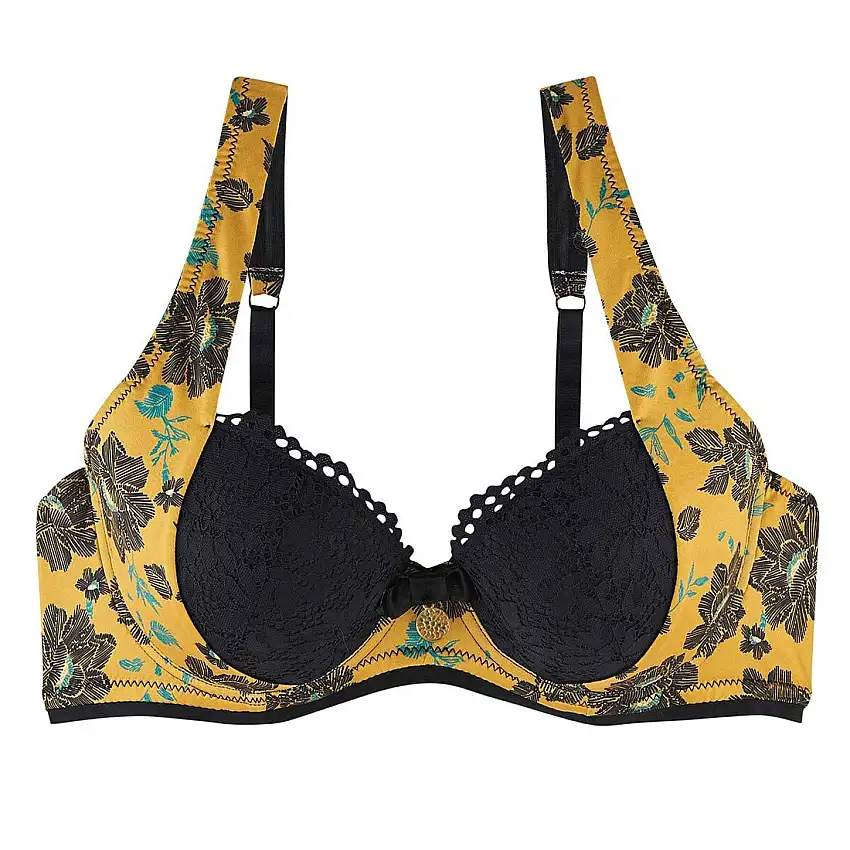 Reggiseno ampliforme con coppe modellate donna Pomm'Poire Babillages