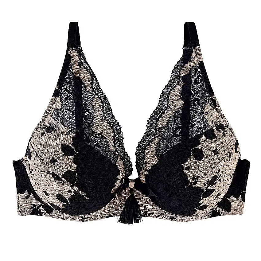 Reggiseno ampliforme con coppe modellate donna Pomm'Poire Panache