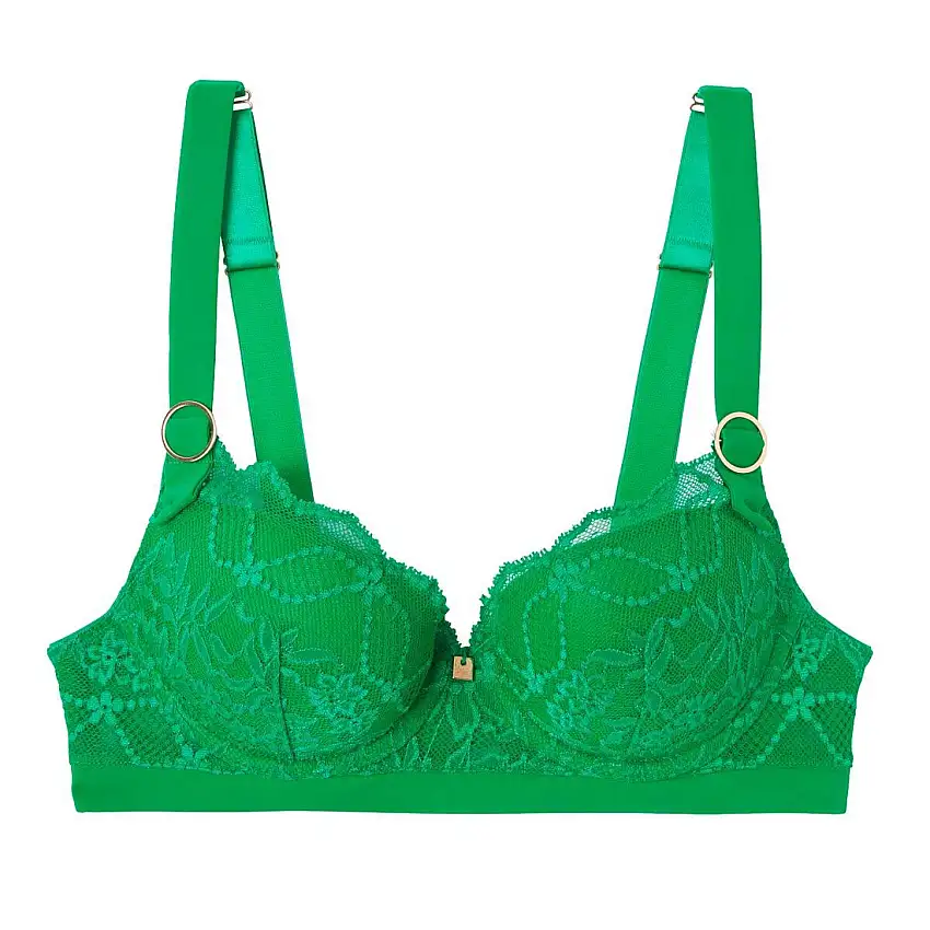 Reggiseno ampliforme in pizzo francese per donna Pomm'Poire Tokyo