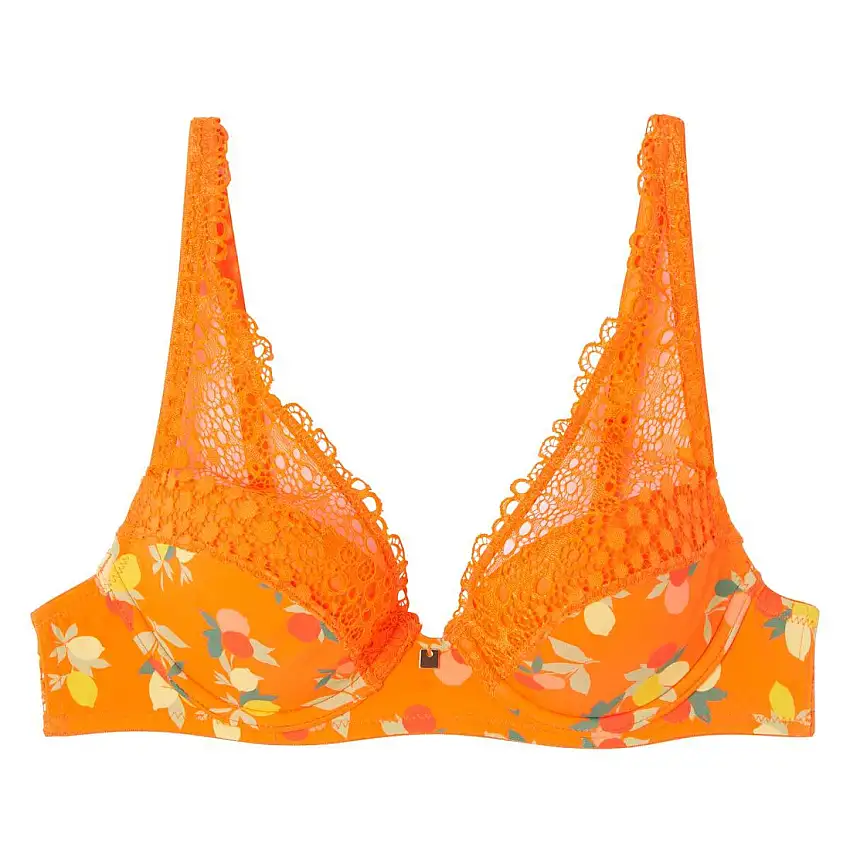 Reggiseno a forma amplificata con coppe stampate donna Pomm'Poire Nouméa