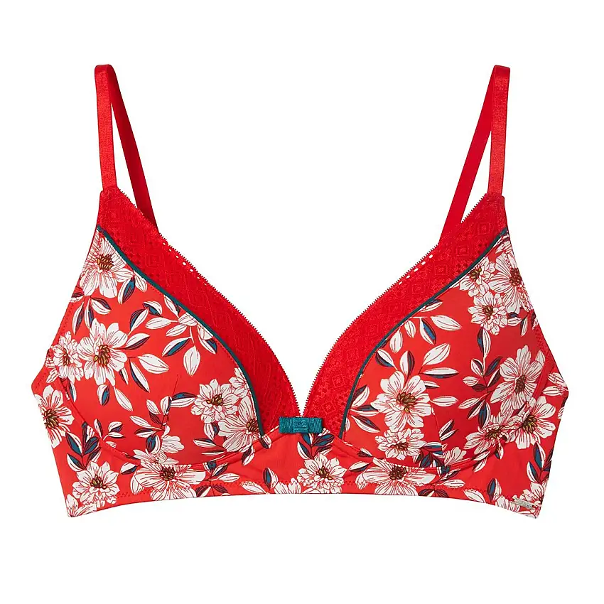 Reggiseno a coppe senza stecche donna Pomm'Poire Incendie