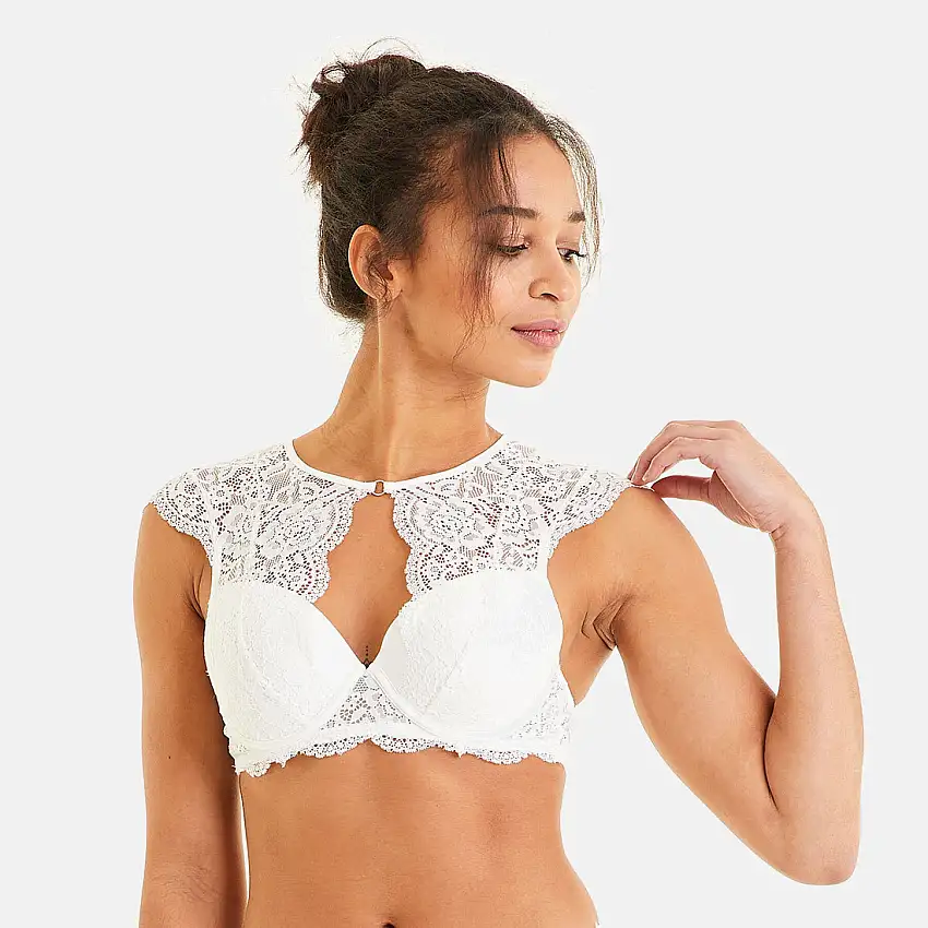 Reggiseno ampliforme con coppe modellate donna Pomm'Poire Fahrenheit