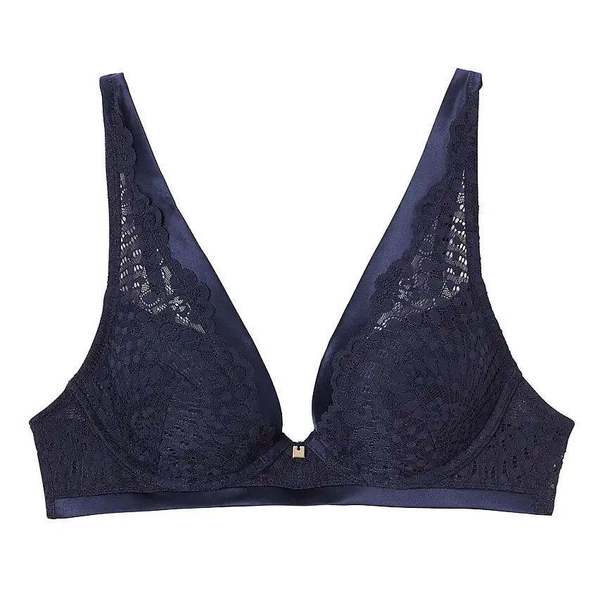 Reggiseno ampliforme con coppe modellate donna Pomm'Poire Ipomée