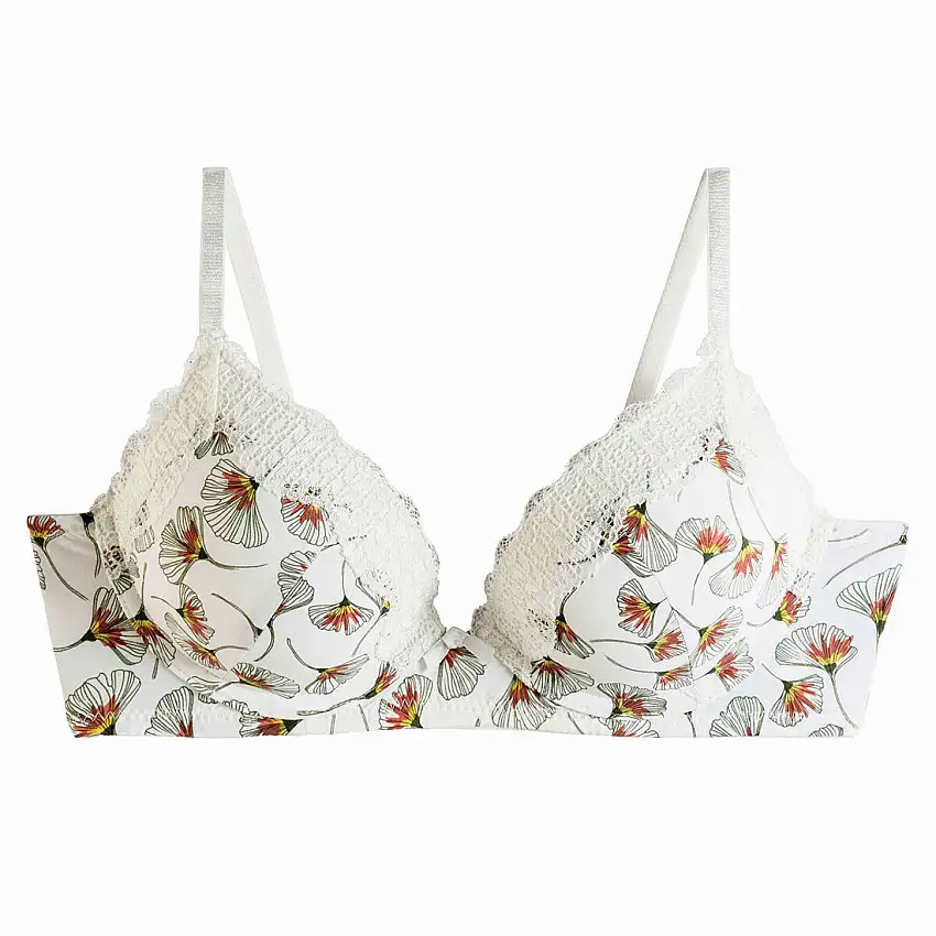 Reggiseno ampliforme con coppe modellate donna Pomm'Poire Eglantine