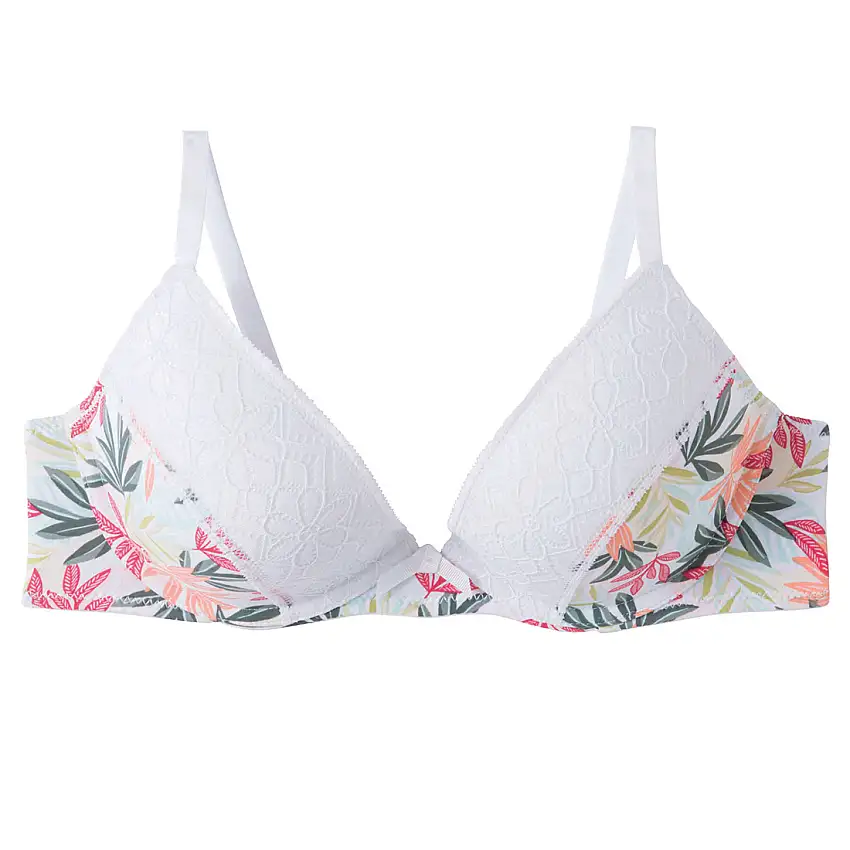 Reggiseno ampliforme con coppe modellate donna Pomm'Poire Absinthe