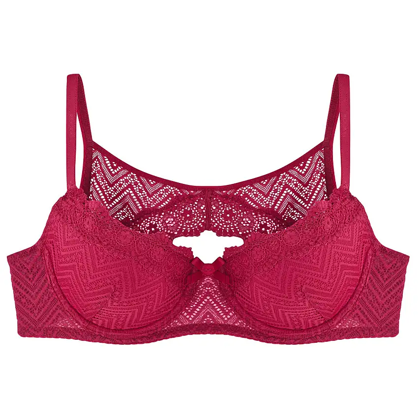 Reggiseno ampliforme con coppe modellate donna Pomm'Poire Papotages