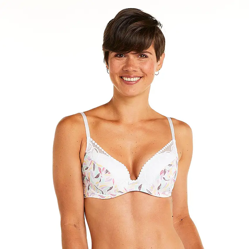 Reggiseno ampliforme con coppe modellate donna Pomm'Poire Entracte