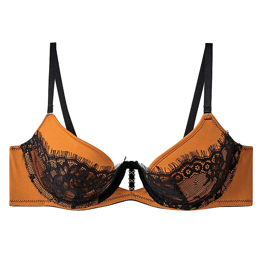 Reggiseno ampliforme con coppe modellate donna Pomm'Poire Tsunami
