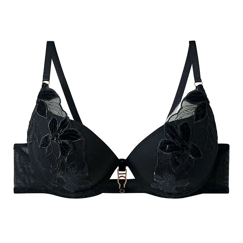 Reggiseno ampliforme con coppe modellate donna Pomm'Poire Rafale