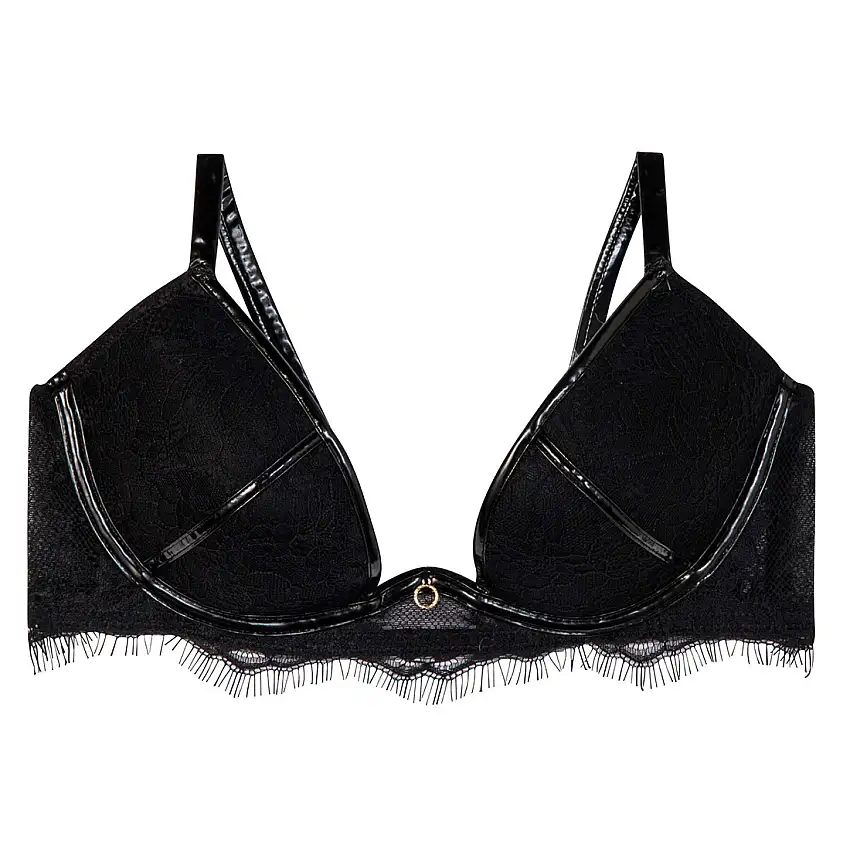 Reggiseno ampliforme con coppe modellate donna Pomm'Poire Sabbat