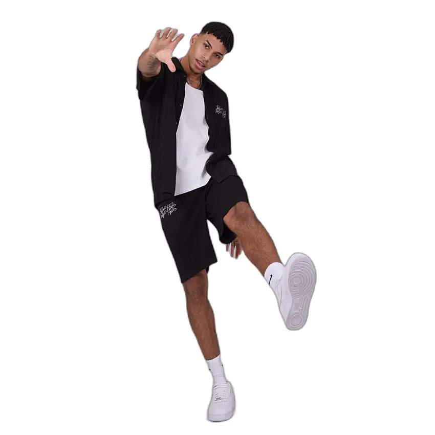 Pantaloni corti in tessuto a costine Project X Paris