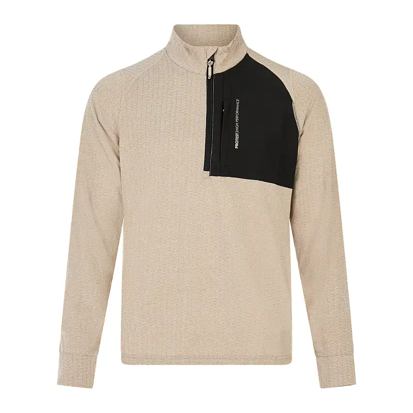 Pile con 1/4 di zip Protest Catcher