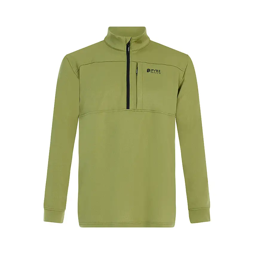 Pile con 1/4 di zip Protest Graphic