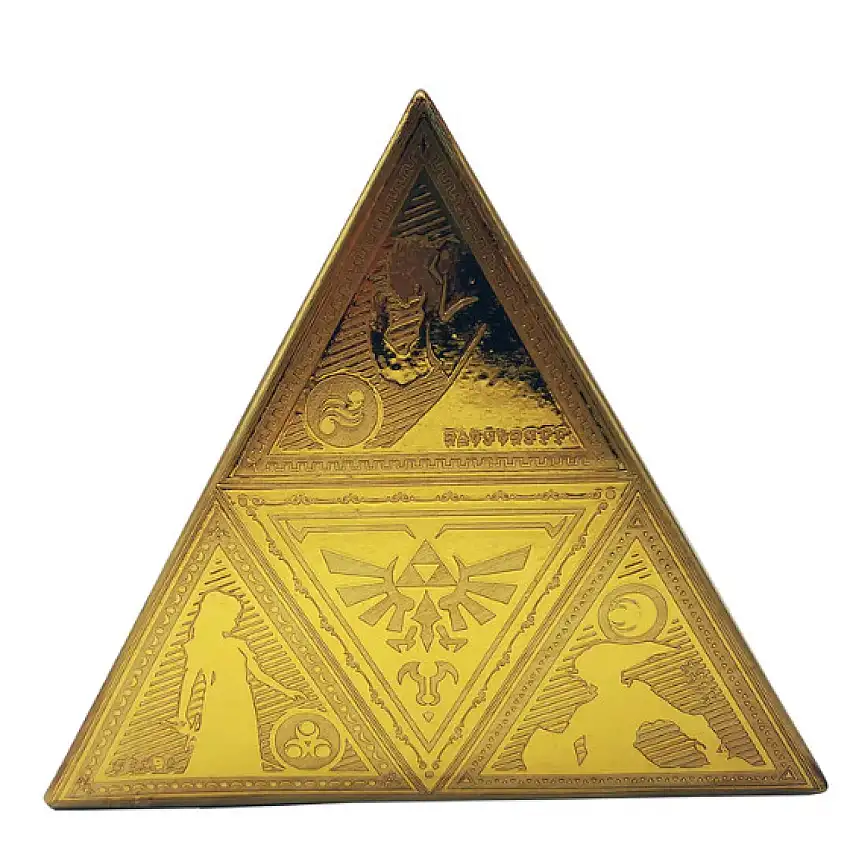 Salvadanaio Pyramid The Legend of Zelda Triforce [Misura 20x7,7x17,5 cm]