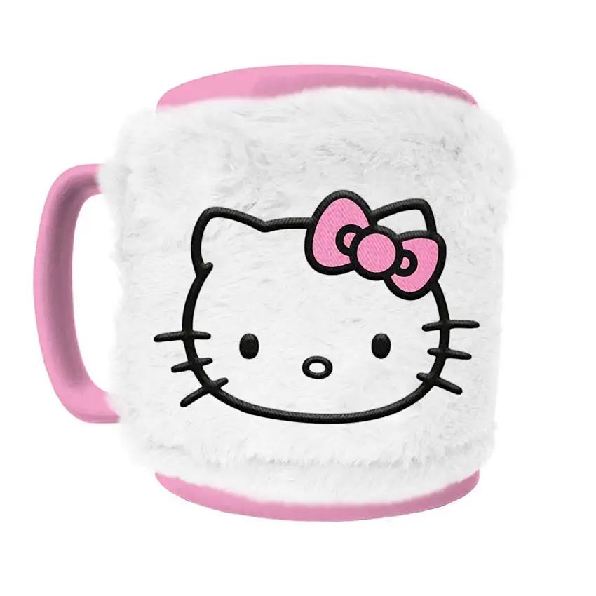 Tazza per bambini Pyramid Hello Kitty Fuzzy Hello Kitty [Misura 11,8 cm]