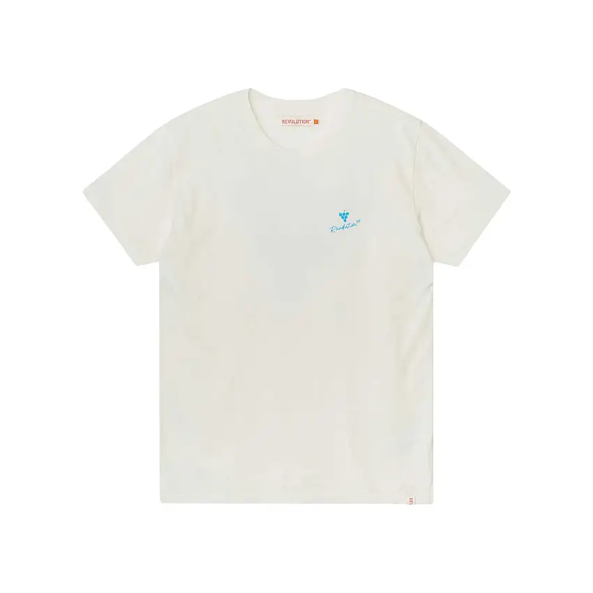 T-shirt a taglio regolare stampato Revolution Gra