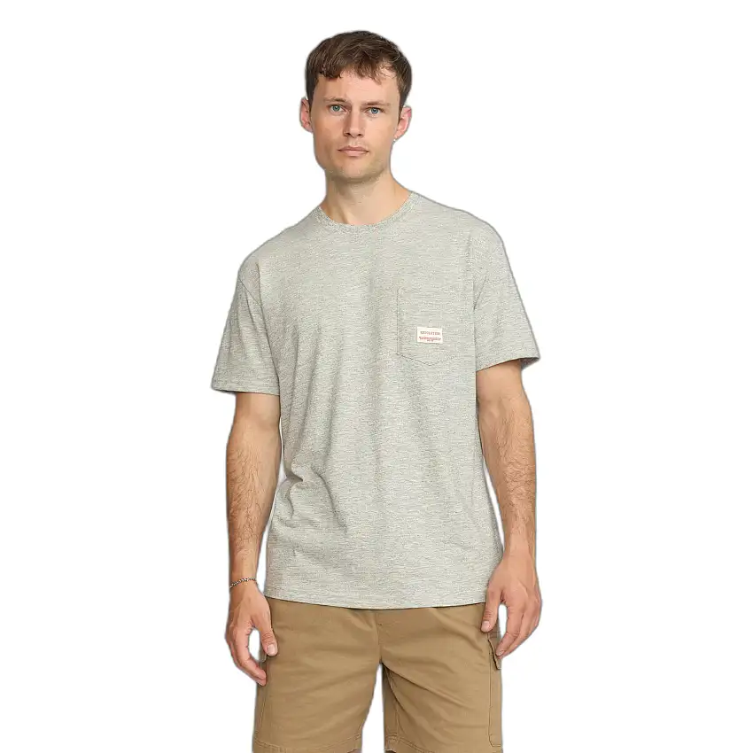 T-shirt largo con tasca Revolution