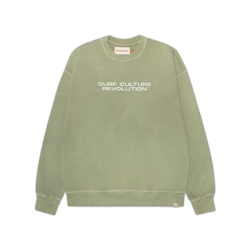 Felpa con Collo Girocollo Revolution Loose