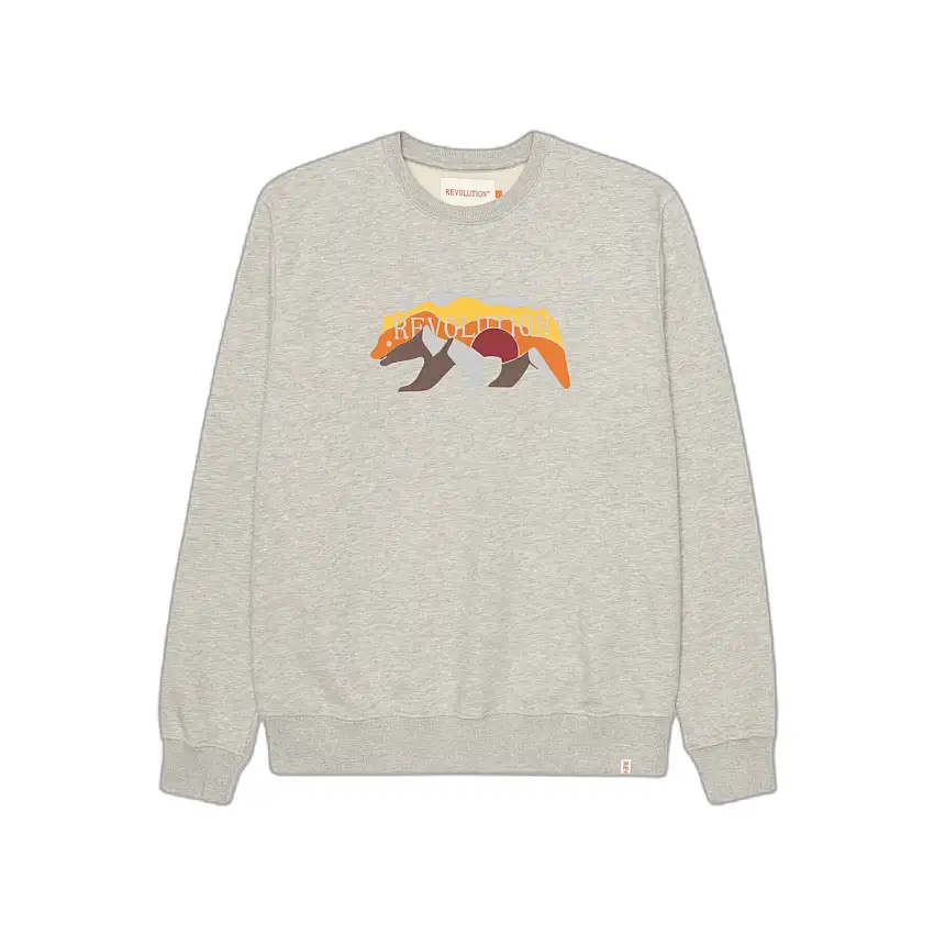Felpa con Collo Girocollo Revolution