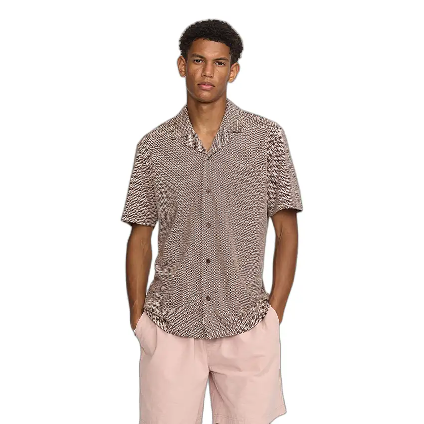 Camicia cubana in jacquard Revolution